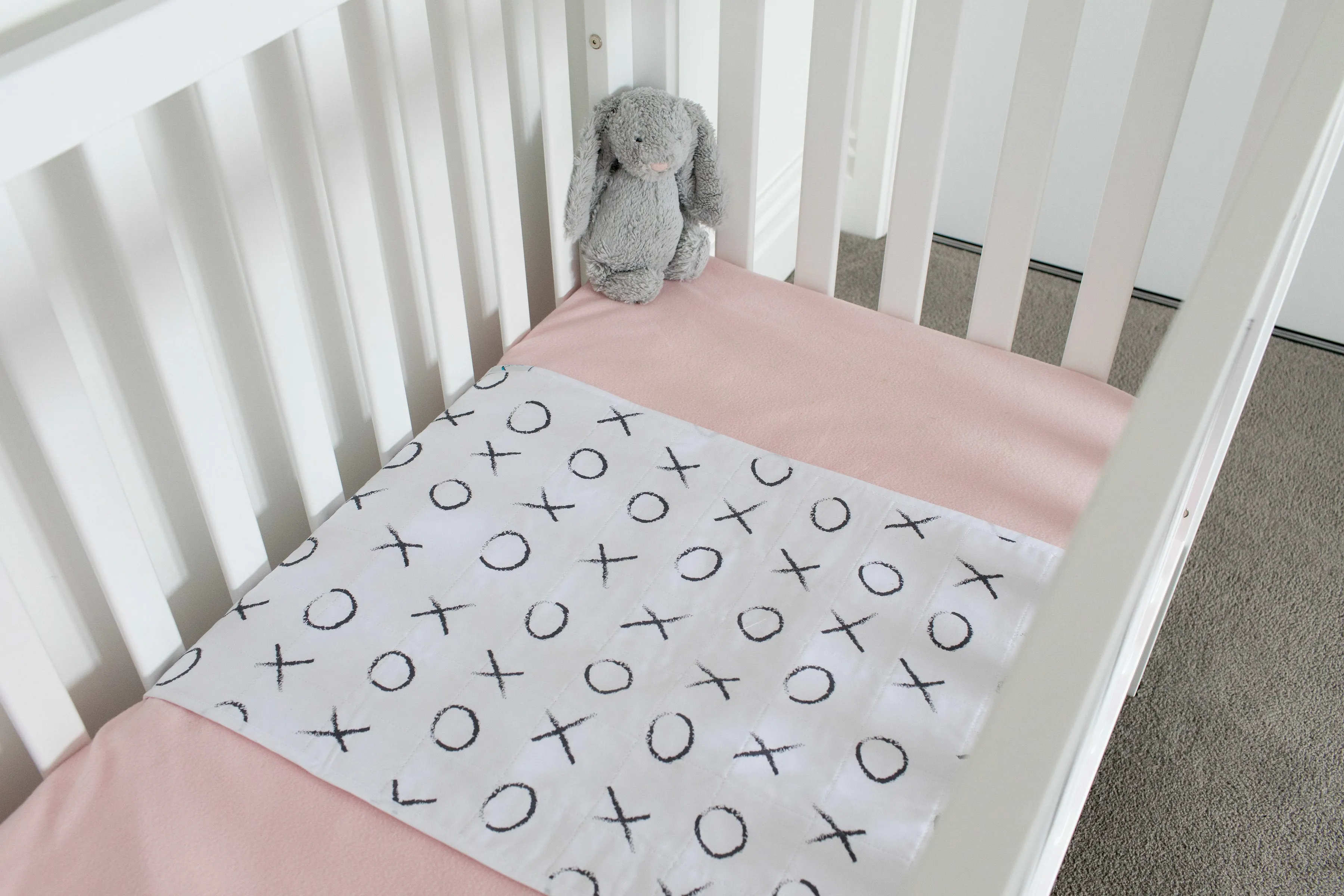 Brolly Sheets Waterproof Cot Pad with Wings, Printed, 2 Packs