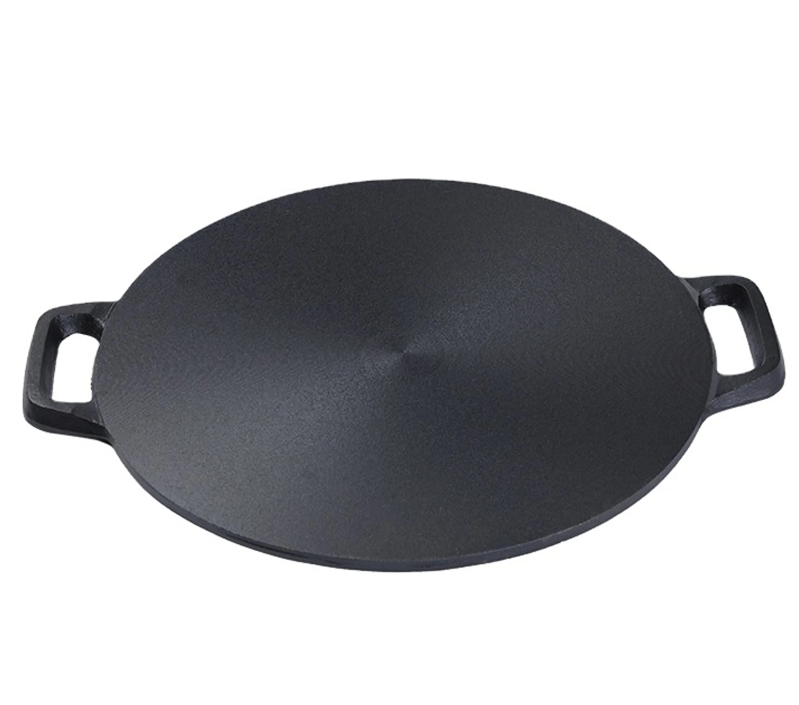 Bruntmor Pre-Seasoned Cast Iron Grill Pan for Outdoor/Indoor Cooking. 16" Large Skillet