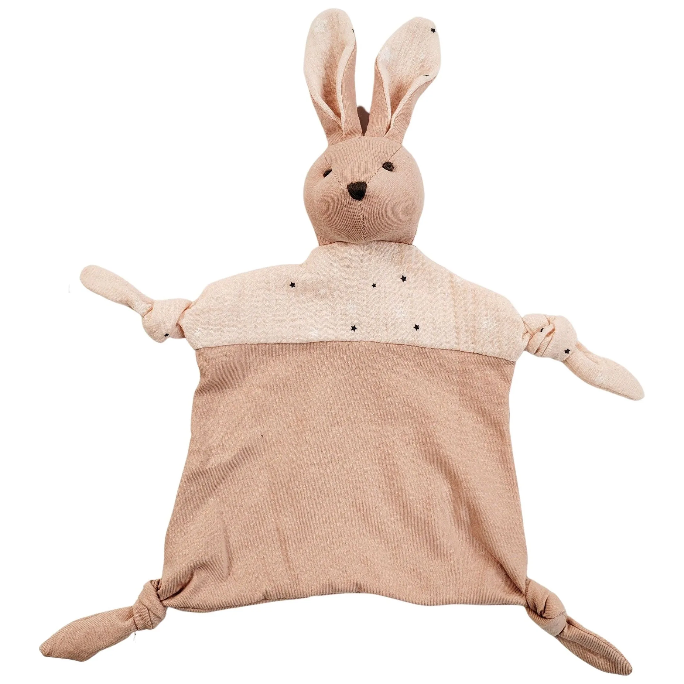 Bubsy Bunny Comforter Pink 23cm