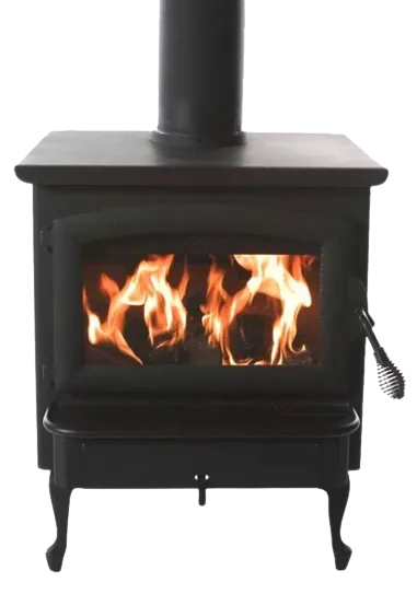 Buck Stove Model 81 2,700 sq. ft. Non-Catalytic Wood Burning Stove with Door New