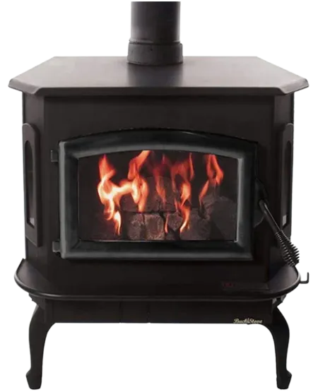 Buck Stove Model 81 2,700 sq. ft. Non-Catalytic Wood Burning Stove with Door New