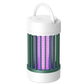 Bug Zapper Outdoor and Indoor, Mosquito Zapper, Fly Zapper, Electric Rechargeable Cordless Waterproof Mosquito Trap, Mosquito Killer Lamp for Home, Patio, Camping and RV, USB Battery Powered