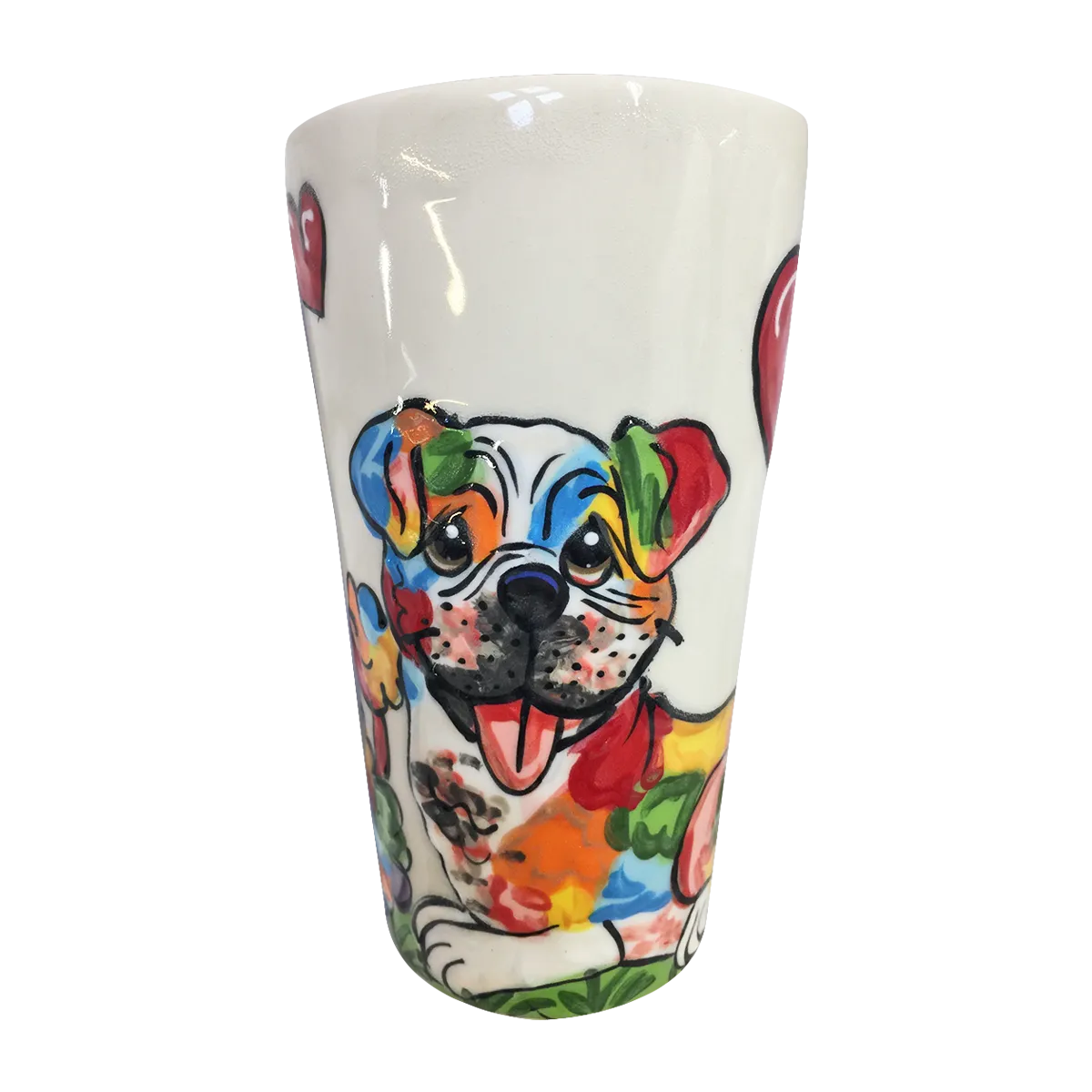 Bulldog Latte Mug