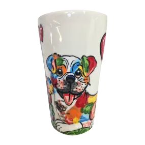 Bulldog Latte Mug