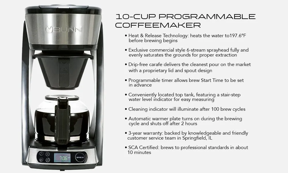 Bunn Coffee Maker Heat & Brew HB  In stock Canada