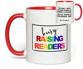 Busy Raising Readers Coffee Mug