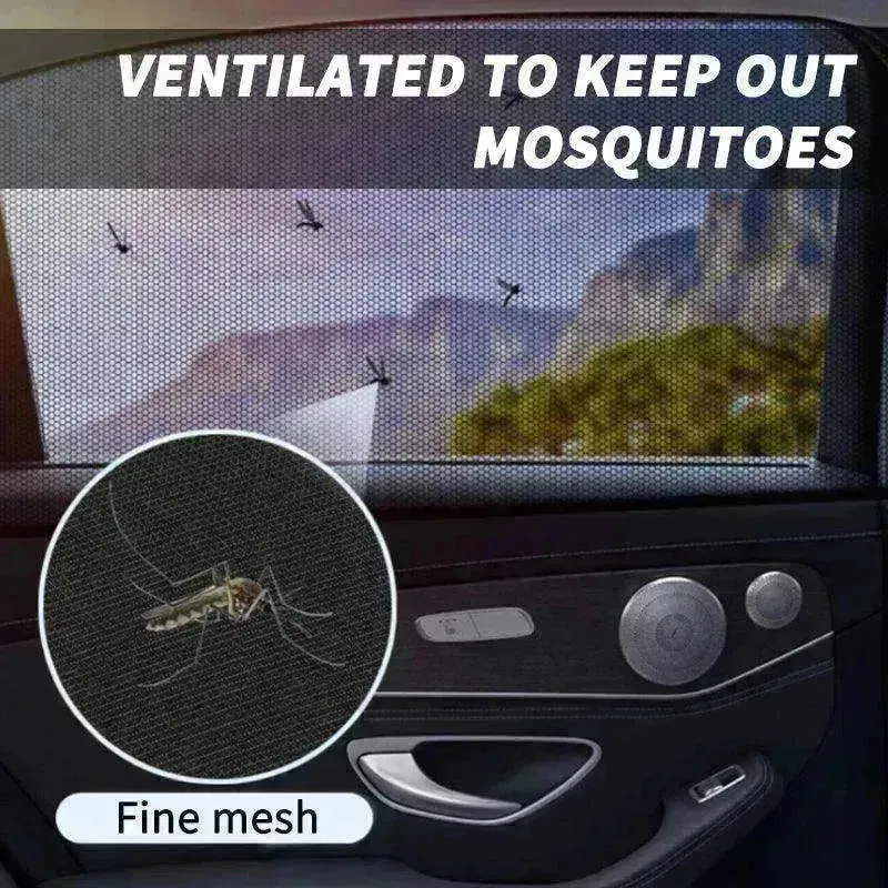 Car Sun Shade Mesh - Anti-Mosquito Shield