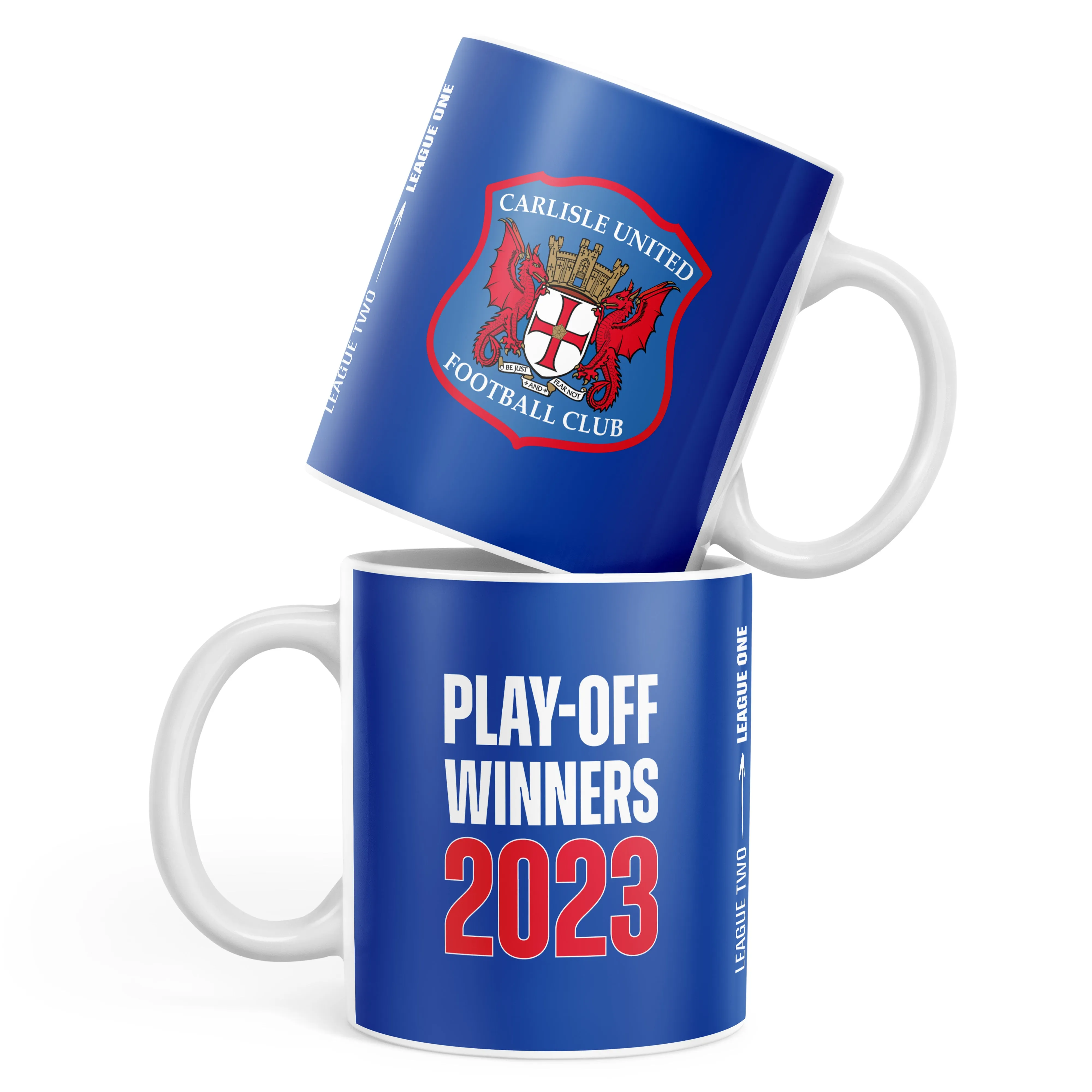 Carlisle United Playoff Winners Mug