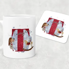 Christmas Ballet Dancer Personalised Christmas Eve Mug