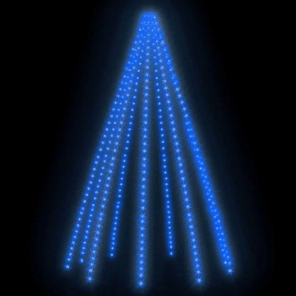 Christmas Tree Net Lights with 400 LEDs Blue 400 cm