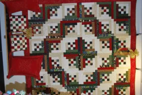 Christmas Yuletide Quilt Set