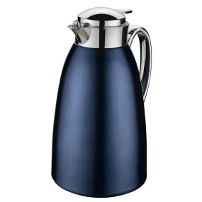 Cilio Venezia 34 Ounce Insulated Beverage Server, Blue