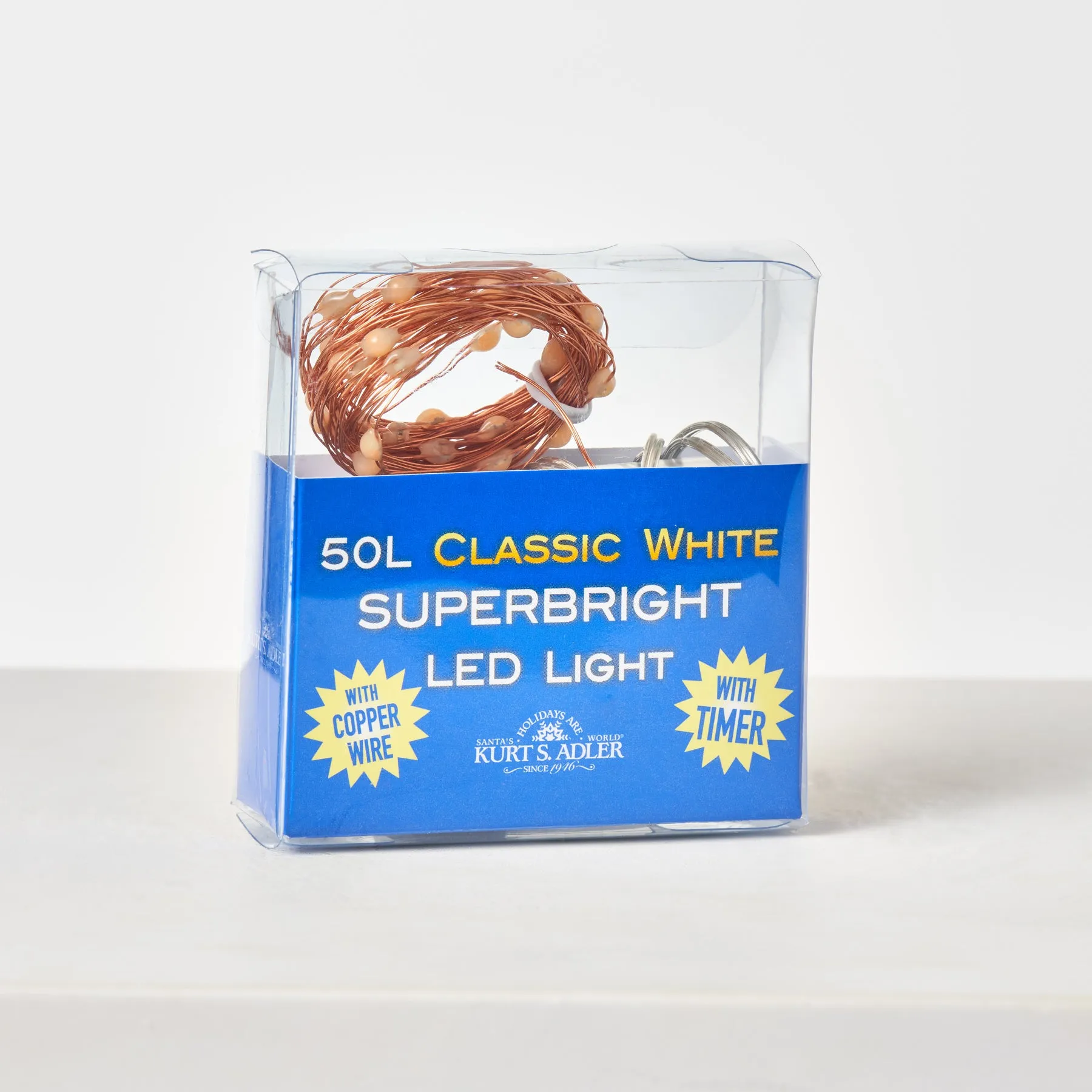 Classic White Superbright LED Battery Powered Multifunction Light String