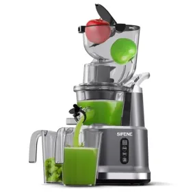 Cold Press Juicer Machine, Slow Masticating Juicer, Big Mouth 83mm Opening