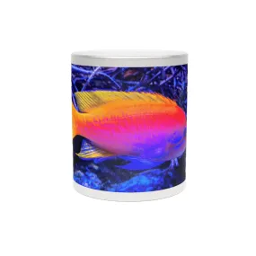 Colored Fish Metallic Mug (Silver / Gold)