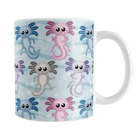 Colorful Underwater Axolotl Mug