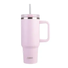 Commuter 1.2L Insulated Tumbler with Straw Pink Lemonade