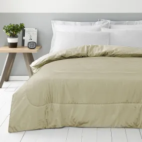 Cotton Home Roll Comforter Dark Beige