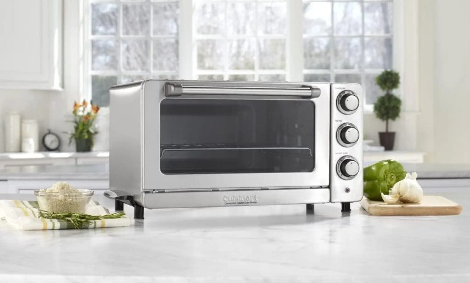 Cuisinart Convection Toaster Oven Broiler Silver - Certified Refurbished