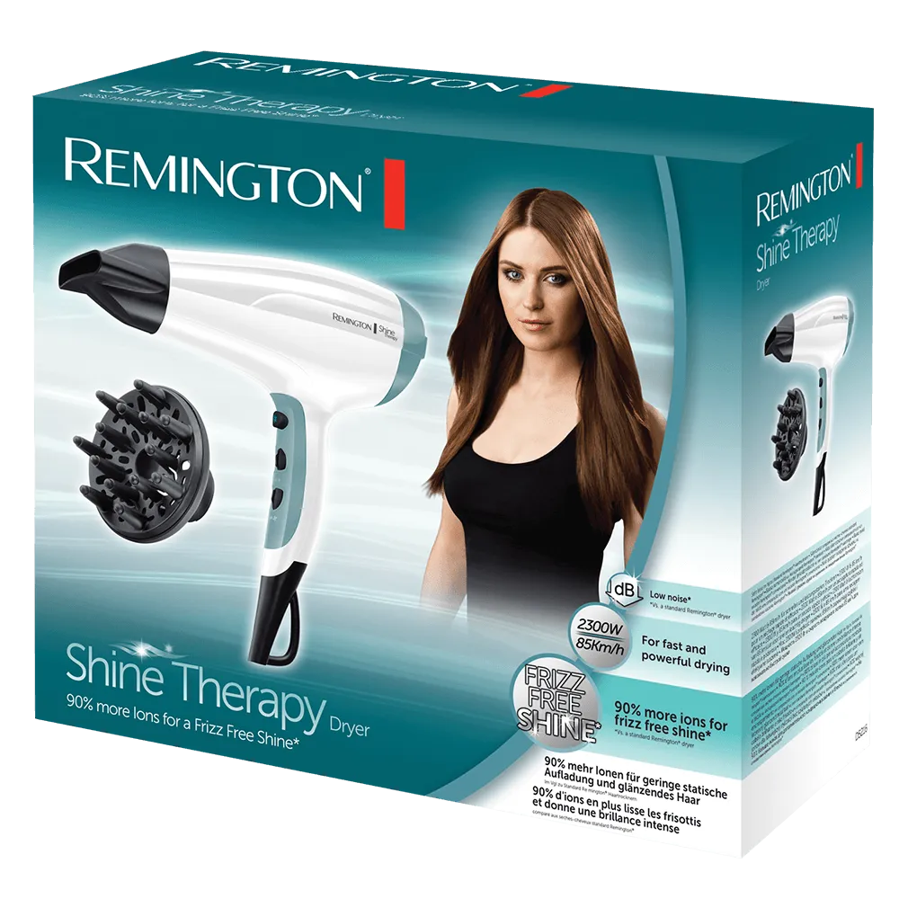 D5216 REMINGTON DRYER - FRIZZ FREE SHINE 2300W