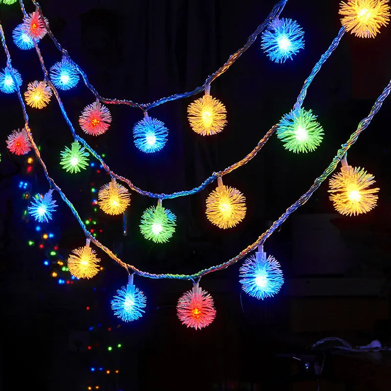 Dandelion string light LED battery light garden terrace party holiday decoration light string