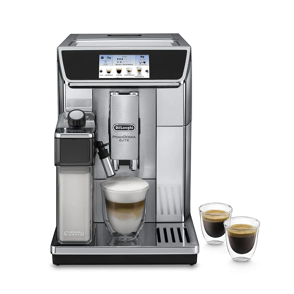 De'Longhi Metal Fully Automatic Coffee Machine ECAM650.75.MS