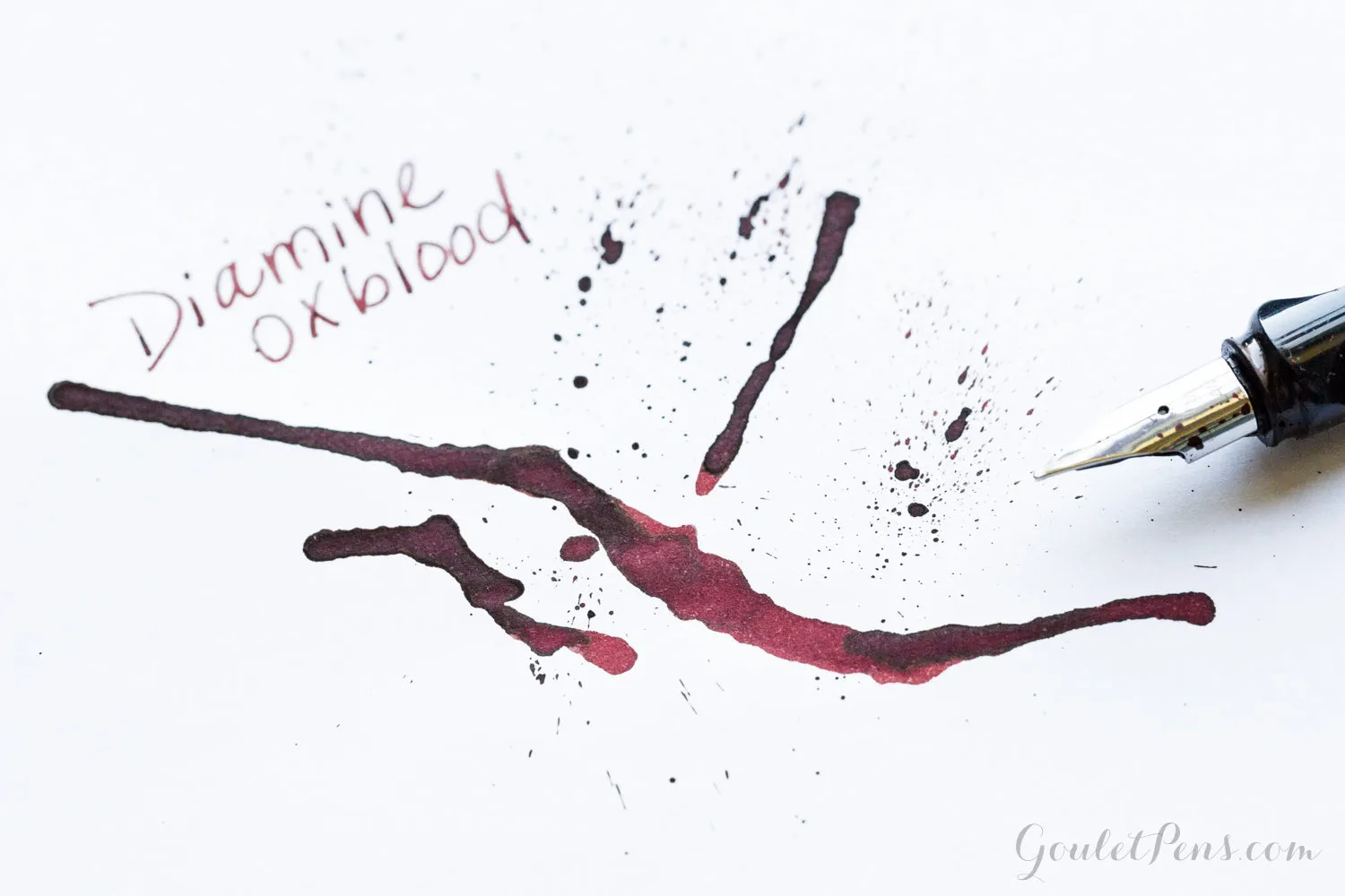 Diamine Oxblood - 80ml Bottled Ink