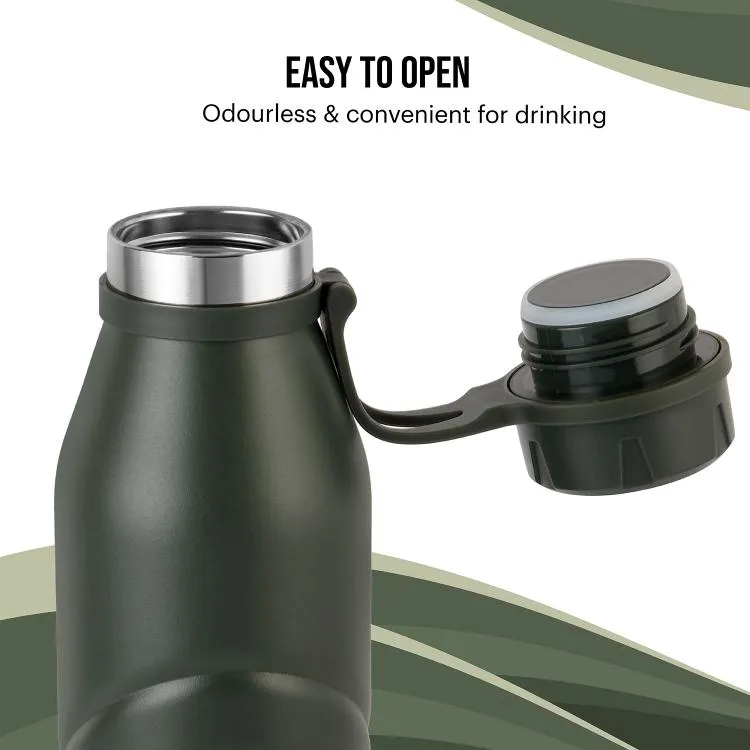 Duro Crown Flask, Vacusteel Water Bottle