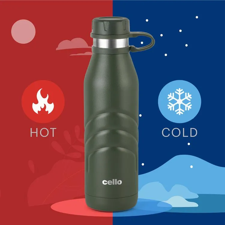 Duro Crown Flask, Vacusteel Water Bottle