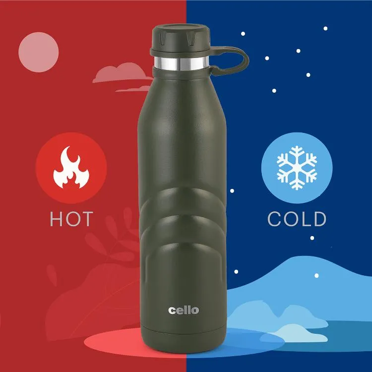 Duro Crown Flask, Vacusteel Water Bottle