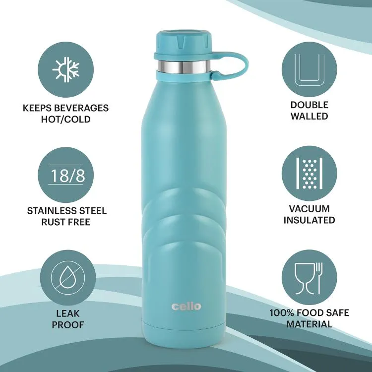 Duro Crown Flask, Vacusteel Water Bottle