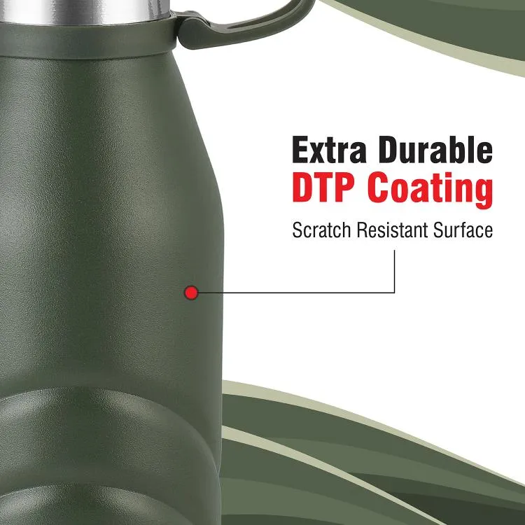 Duro Crown Flask, Vacusteel Water Bottle