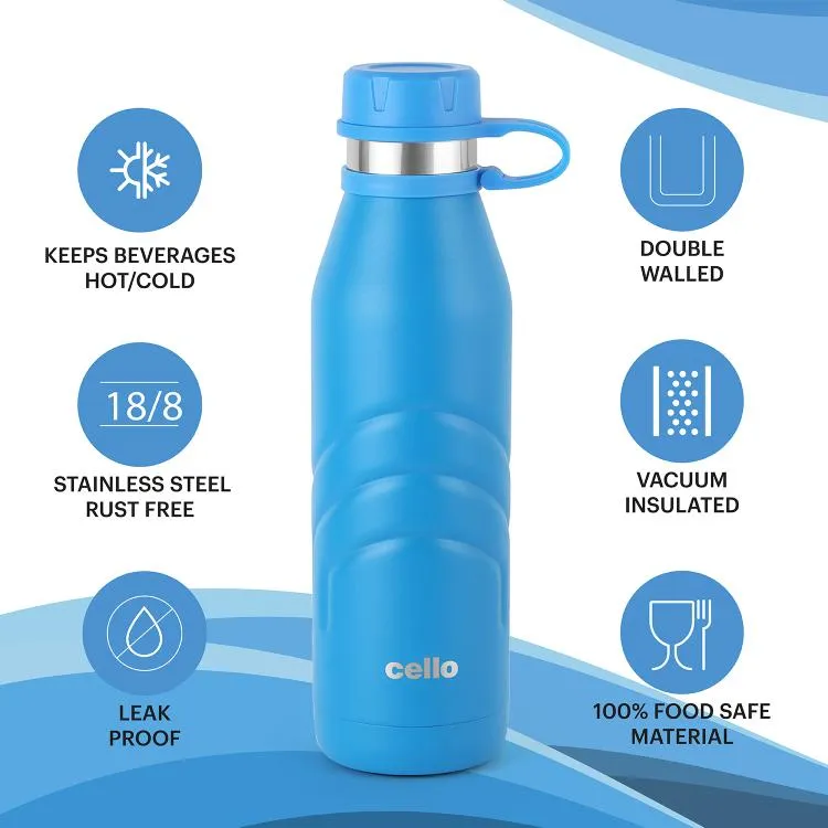 Duro Crown Flask, Vacusteel Water Bottle