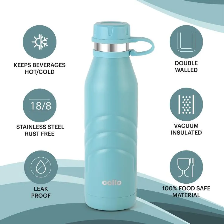 Duro Crown Flask, Vacusteel Water Bottle