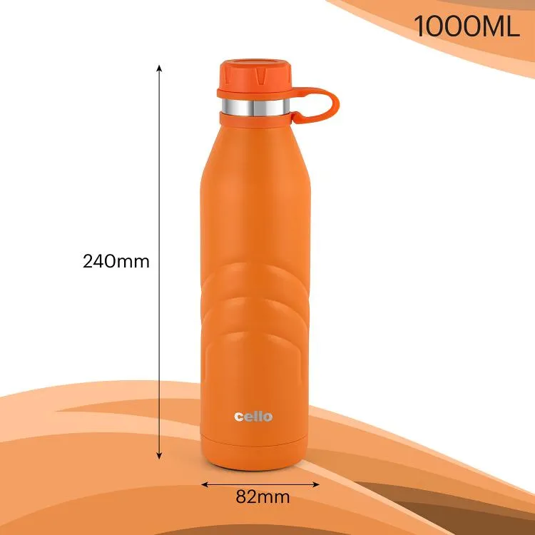 Duro Crown Flask, Vacusteel Water Bottle