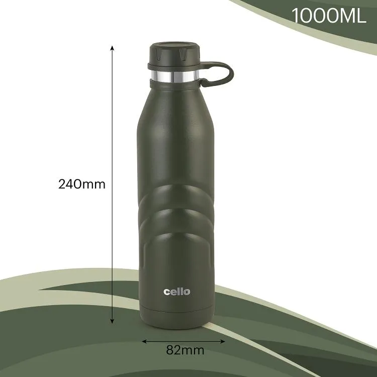 Duro Crown Flask, Vacusteel Water Bottle