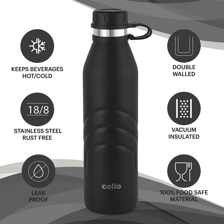 Duro Crown Flask, Vacusteel Water Bottle