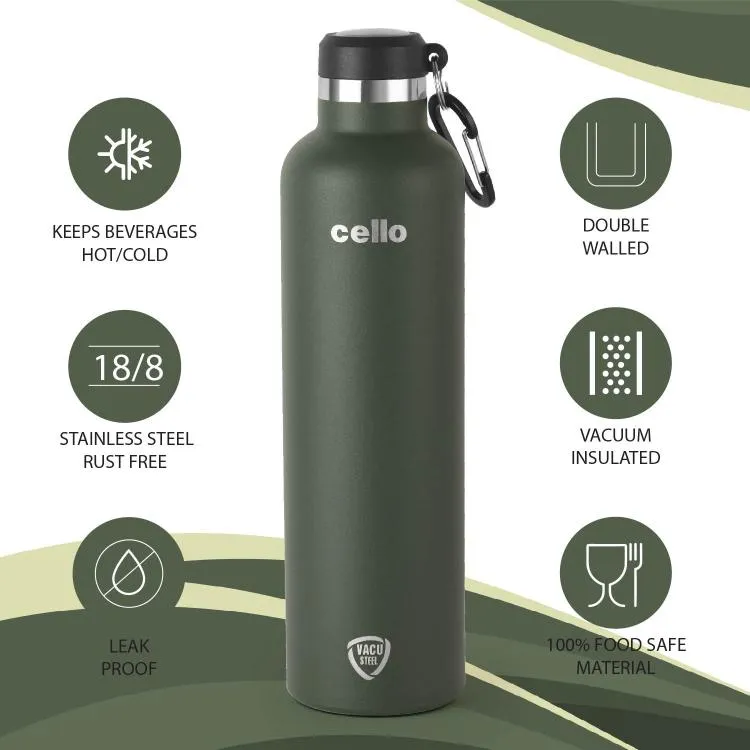 Duro Hector Flask, Vacusteel Water Bottle