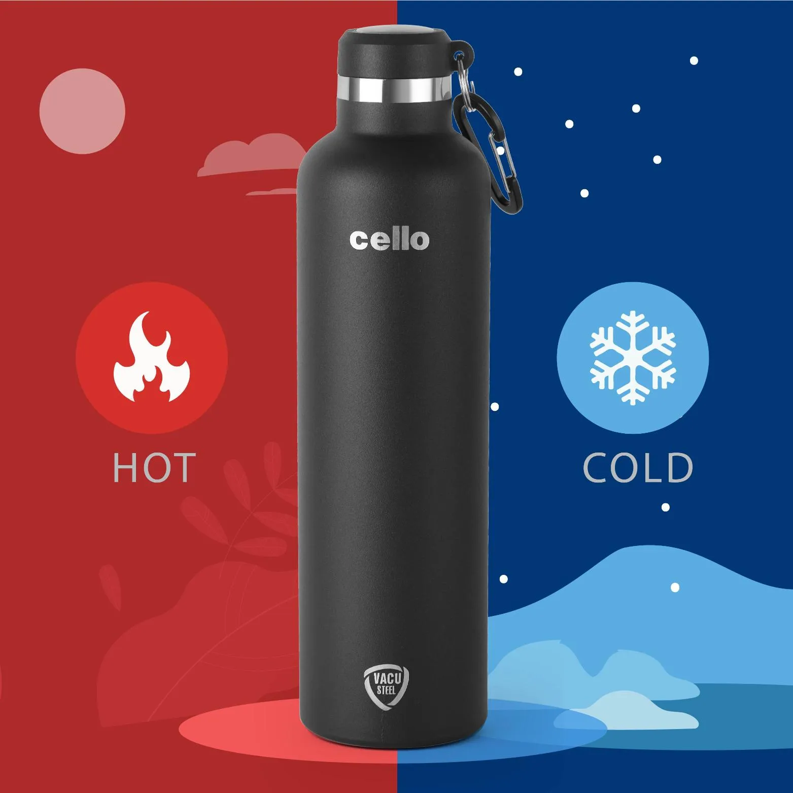 Duro Hector Flask, Vacusteel Water Bottle