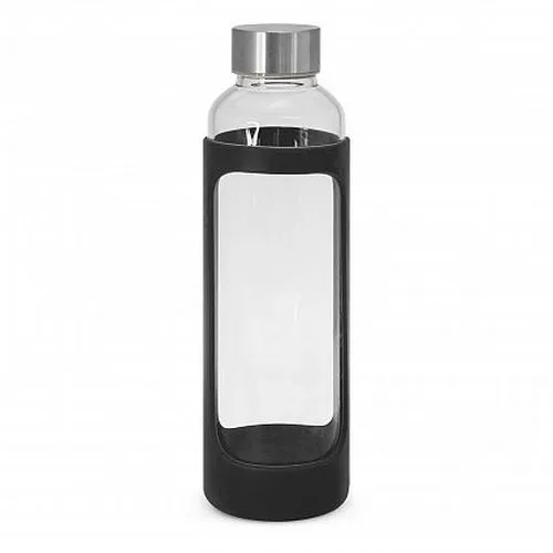 Eden 600ml Glass Drink Bottle With Silicone Sleeve