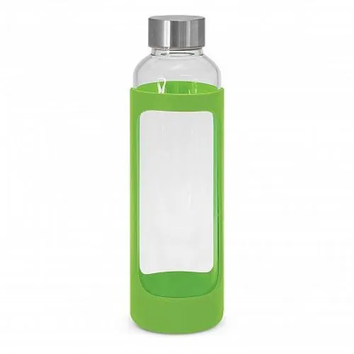 Eden 600ml Glass Drink Bottle With Silicone Sleeve