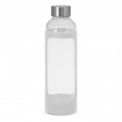 Eden 600ml Glass Drink Bottle With Silicone Sleeve