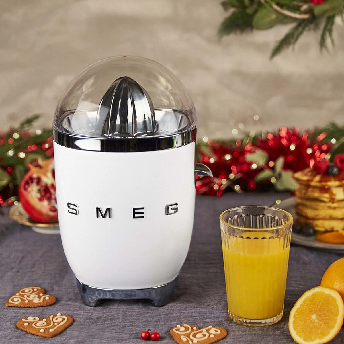 Electric Juicer Smeg CJF11WHEU White