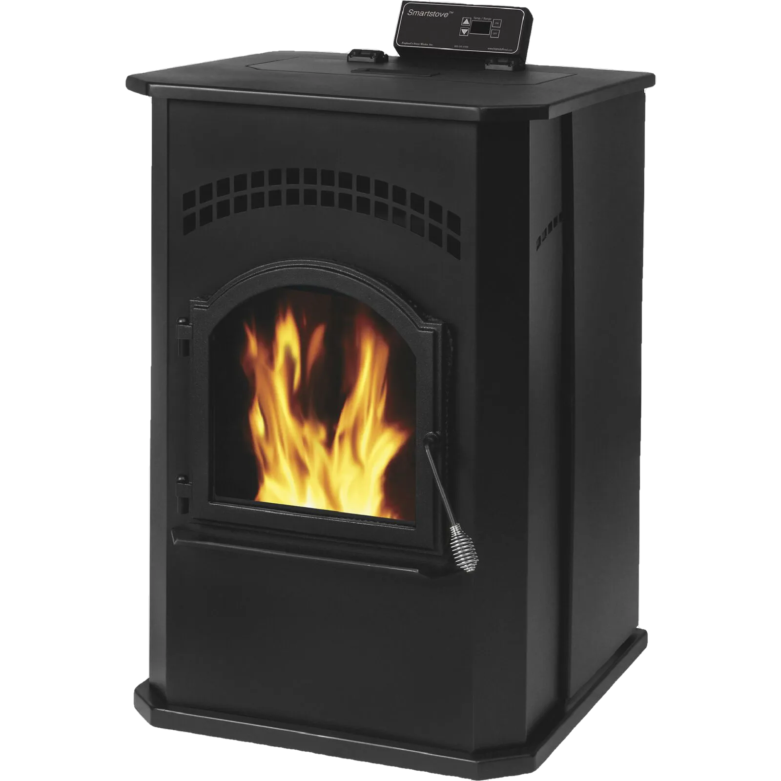 England's Stove Works Summers Heat 55-SHPCB120R 2,200 sq. ft. 120 lb Hopper Pellet Stove Manufacturer RFB