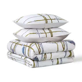 Equestrian Percale Comforter Set