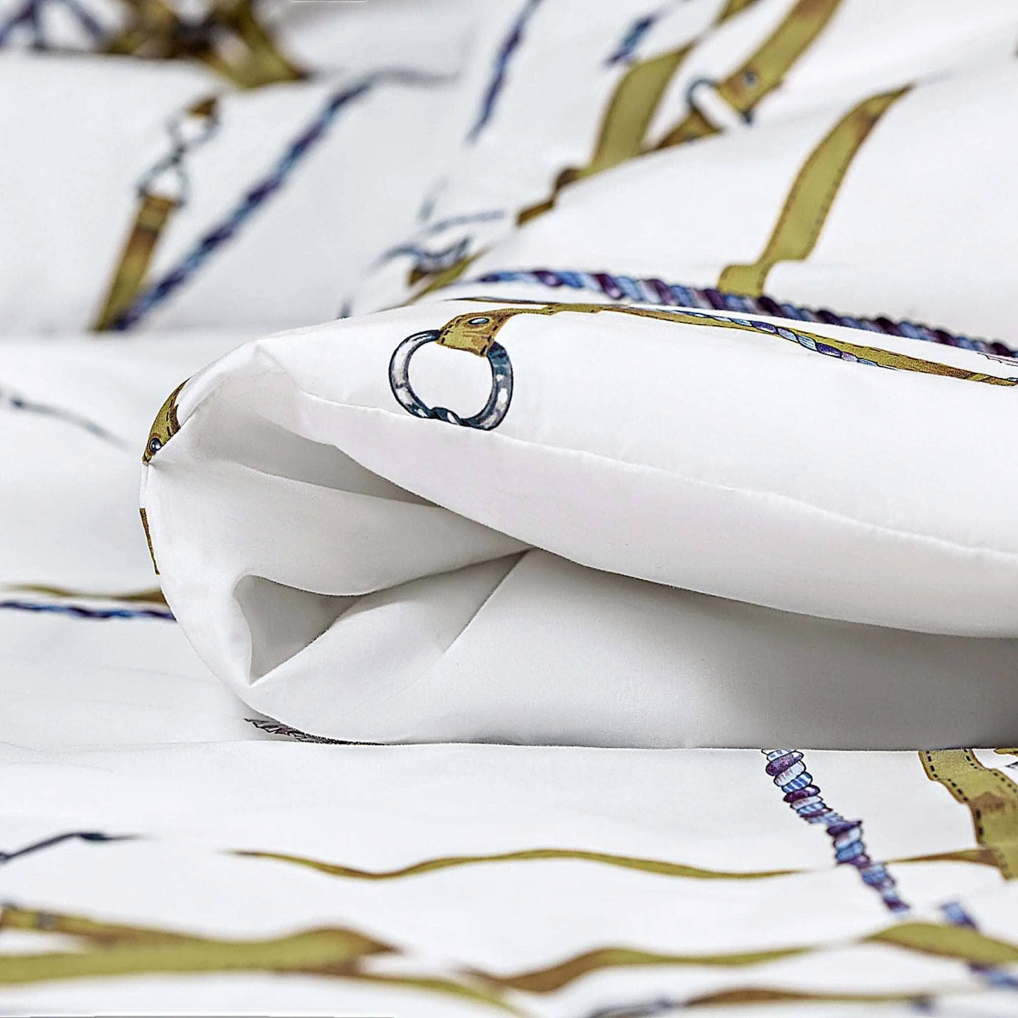 Equestrian Percale Comforter Set