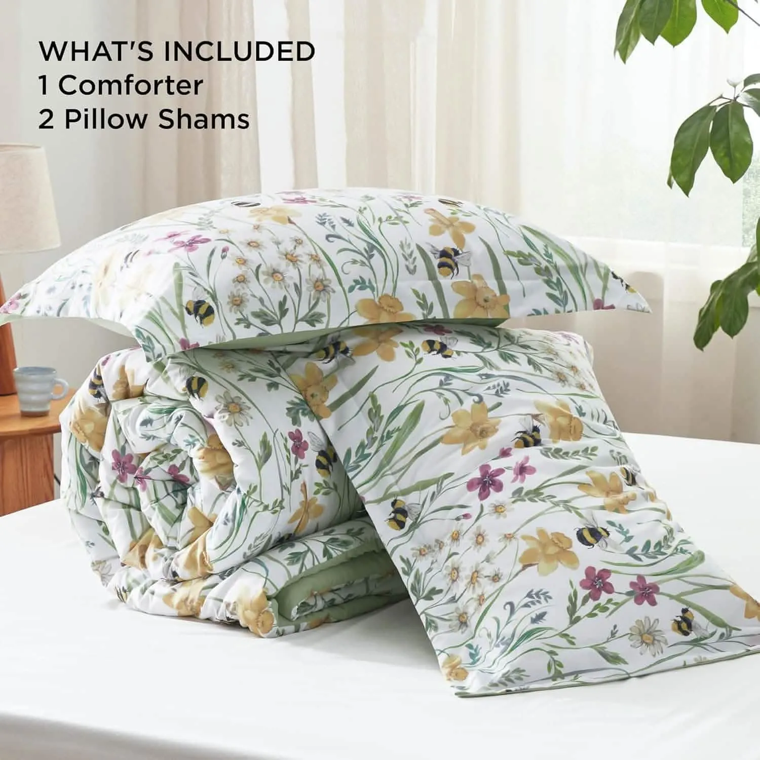 Exotic Foliage Comforter Set