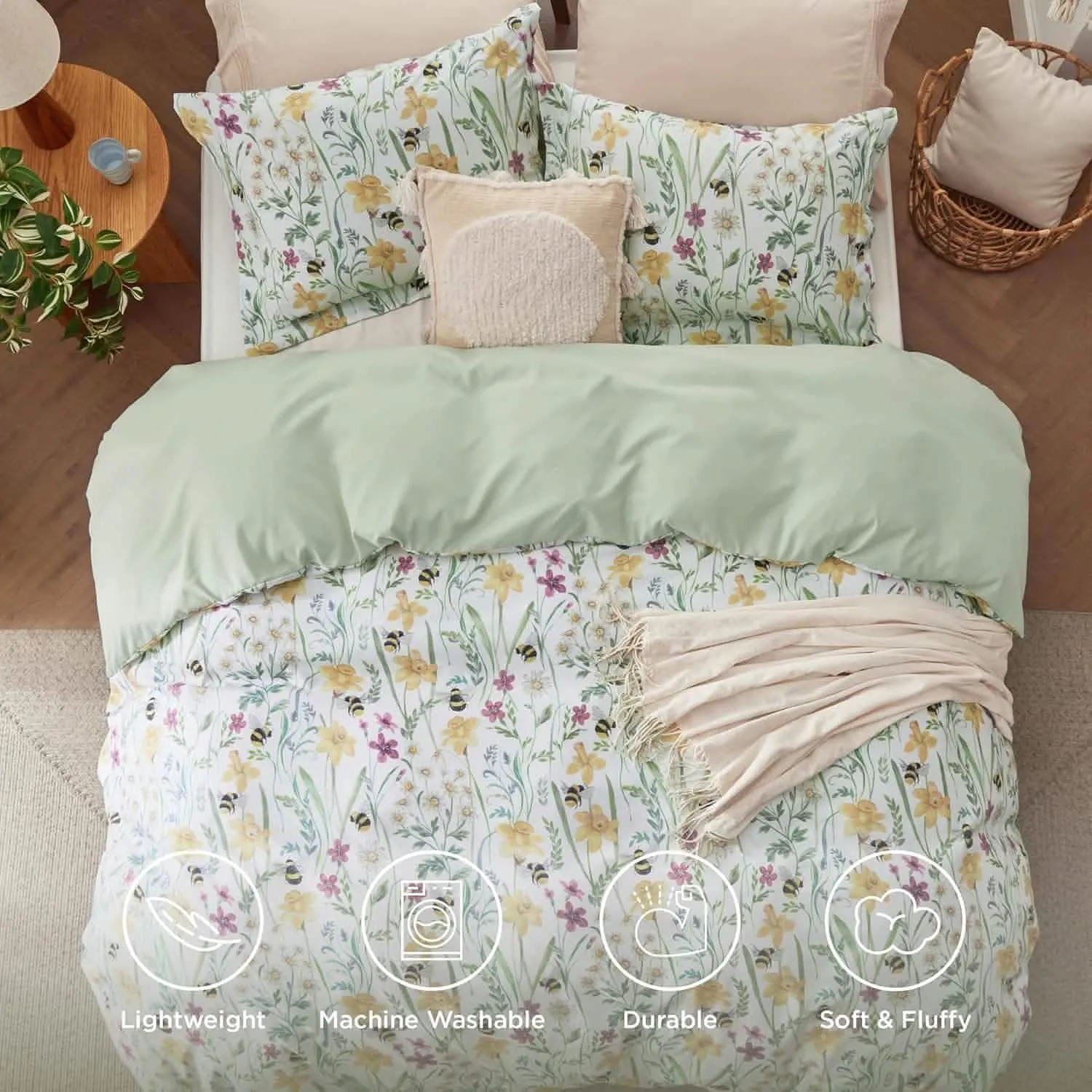 Exotic Foliage Comforter Set