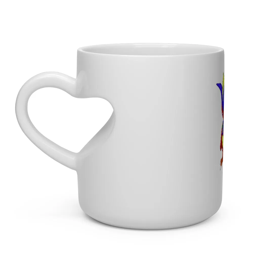 Faulkoneir Heart Shape Mug