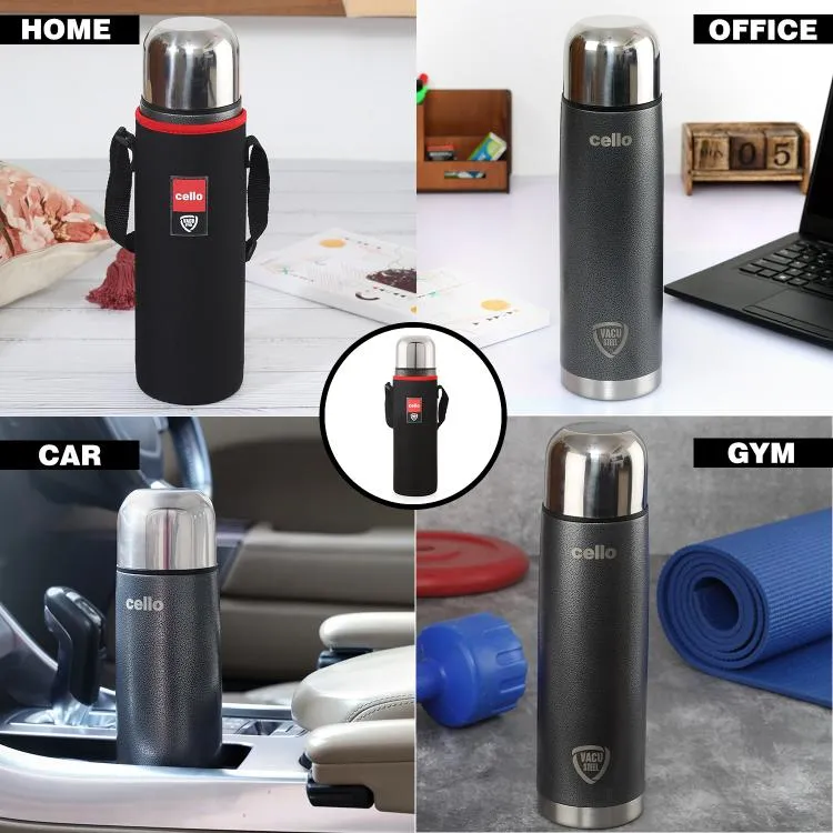 Flipper Flask, Vacusteel Water Bottle 1000ml